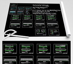 公司饭堂厨房设备CAD图纸设计平面图下载与平面设计详解